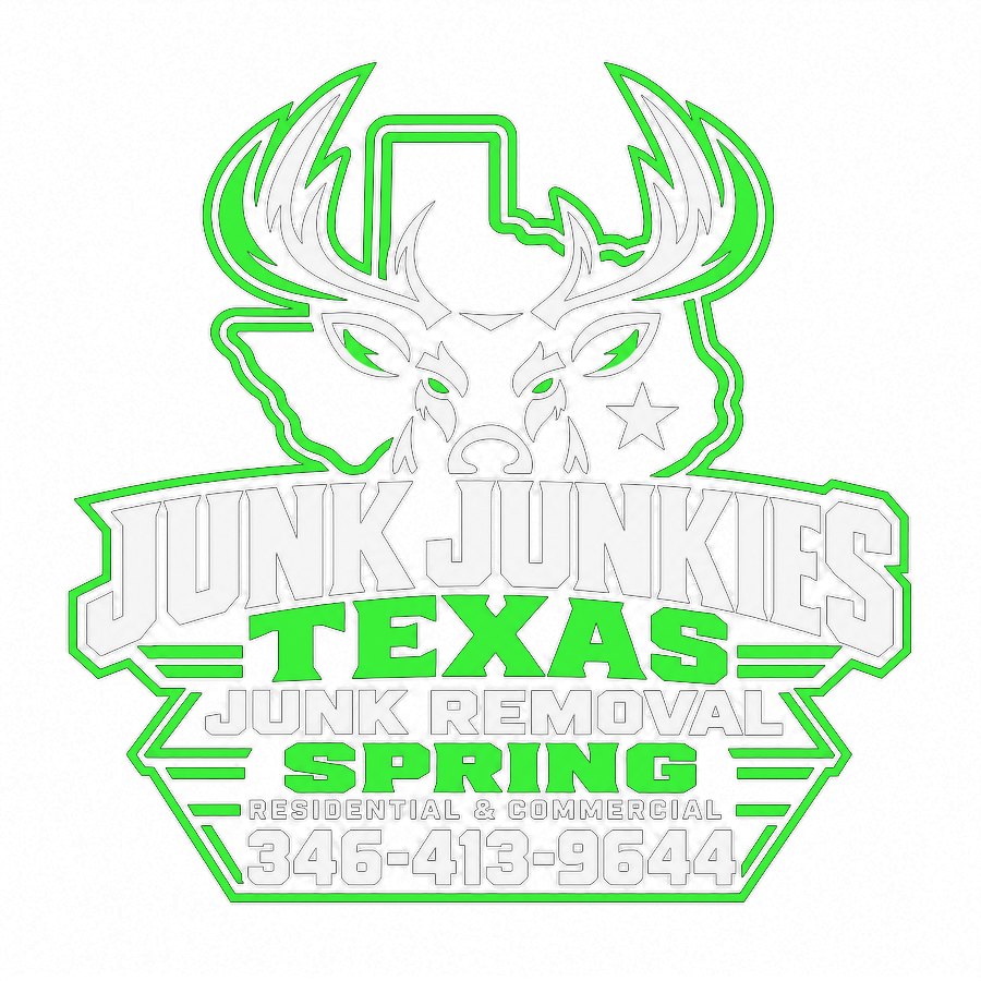 Junk Junkies Texas Junk Removal Spring junk removal logo