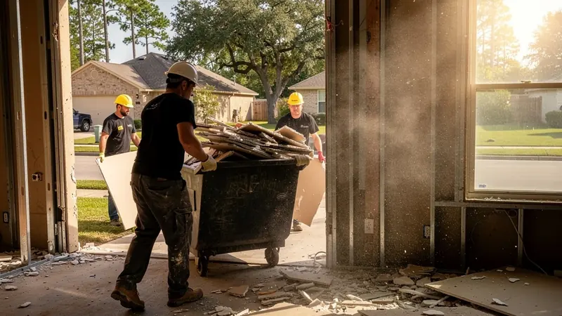 Demolition Debris Removal in Spring, TX