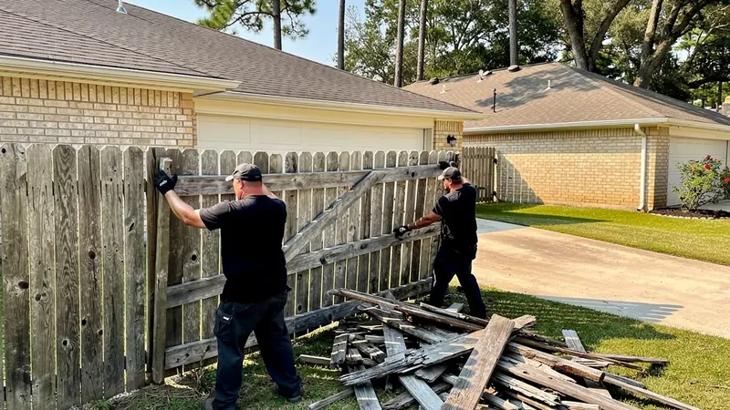 Fence Removal in Spring, TX