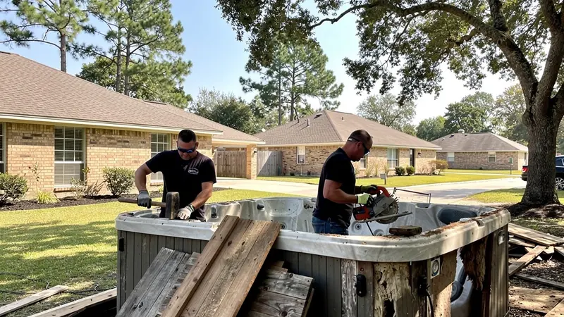 Hot Tub Removal in Spring, TX