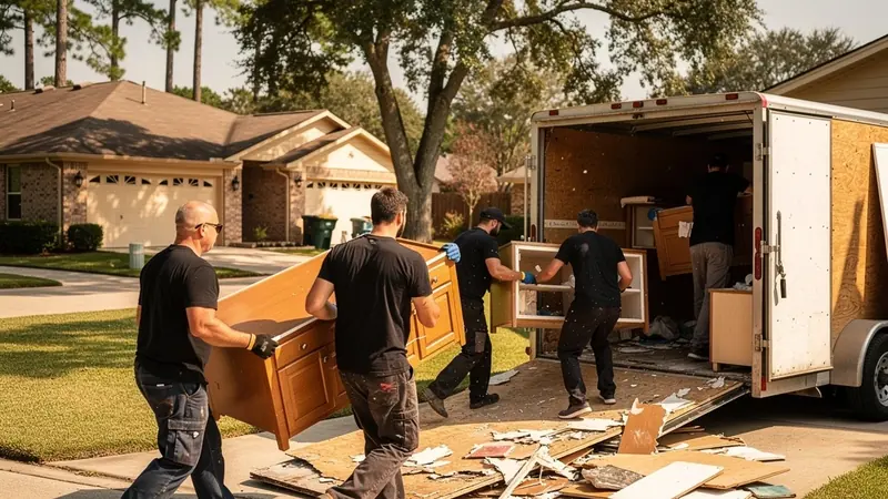 Remodeling Debris Removal in Spring, TX